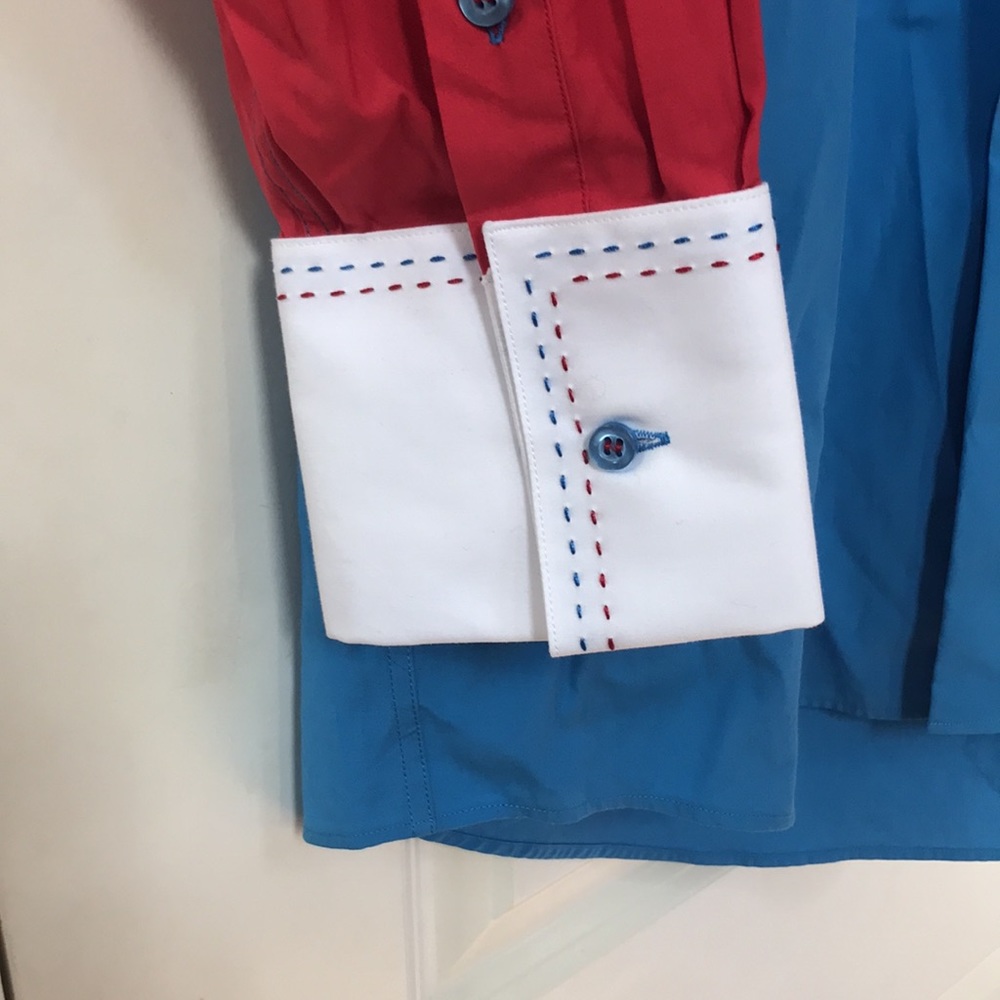 NWT Ralph Lauren MVP #1 Red White, & Blue Rodeo Shirt Sz XL (Sku A) - Picture 8 of 10